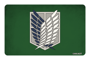Scouts Crest Green - Card Covers - Attack on Titan - CUCU Covers