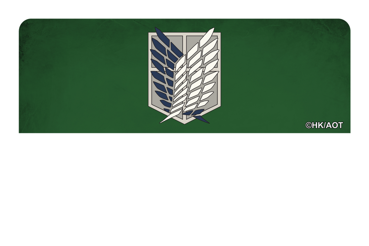 Scouts Crest Green - Card Covers - Attack on Titan - CUCU Covers