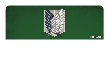 Scouts Crest Green - Card Covers - Attack on Titan - CUCU Covers