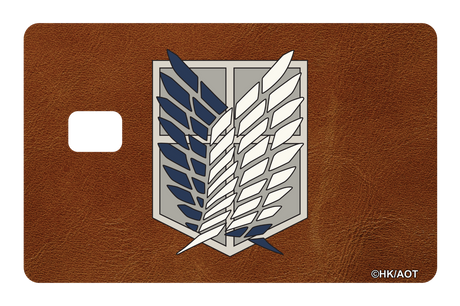 Scouts Crest Brown - Card Covers - Attack on Titan - CUCU Covers