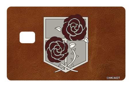 Garrison Crest Brown - Card Covers - Attack on Titan - CUCU Covers