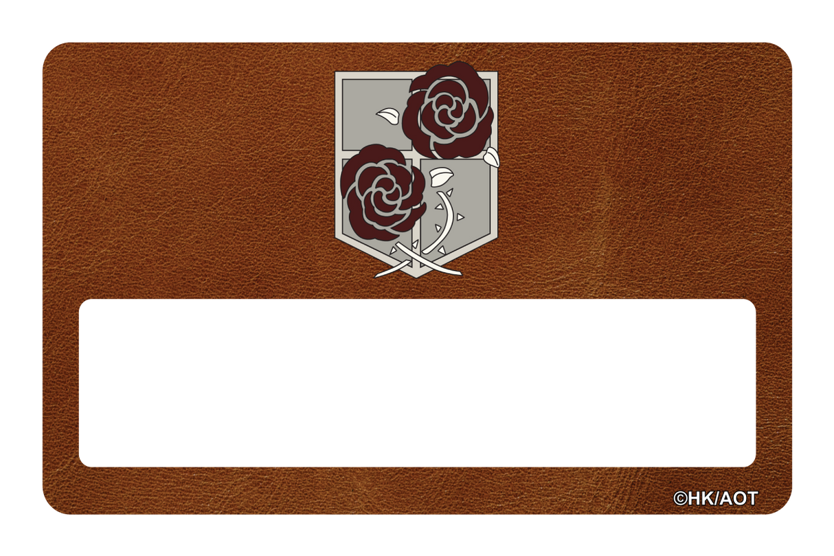 Garrison Crest Brown - Card Covers - Attack on Titan - CUCU Covers