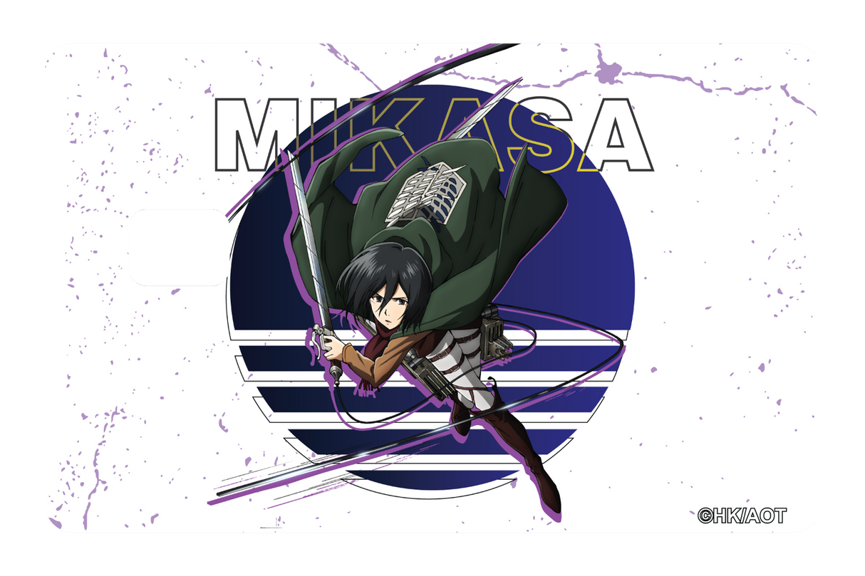 Mikasa Fly - Card Covers - Attack on Titan - CUCU Covers