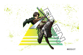 Eren Fly - Card Covers - Attack on Titan - CUCU Covers