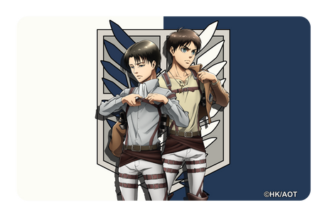 Levi and Eren Duo - Card Covers - Attack on Titan - CUCU Covers