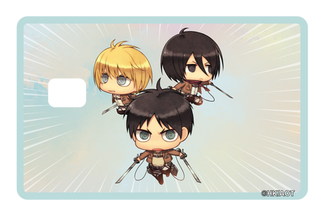 Chibi Squad - Card Covers - Attack on Titan - CUCU Covers