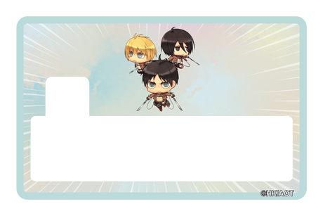 Chibi Squad - Card Covers - Attack on Titan - CUCU Covers