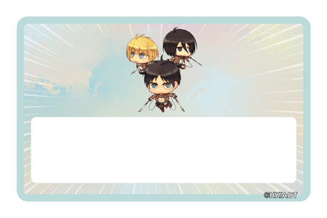 Chibi Squad - Card Covers - Attack on Titan - CUCU Covers