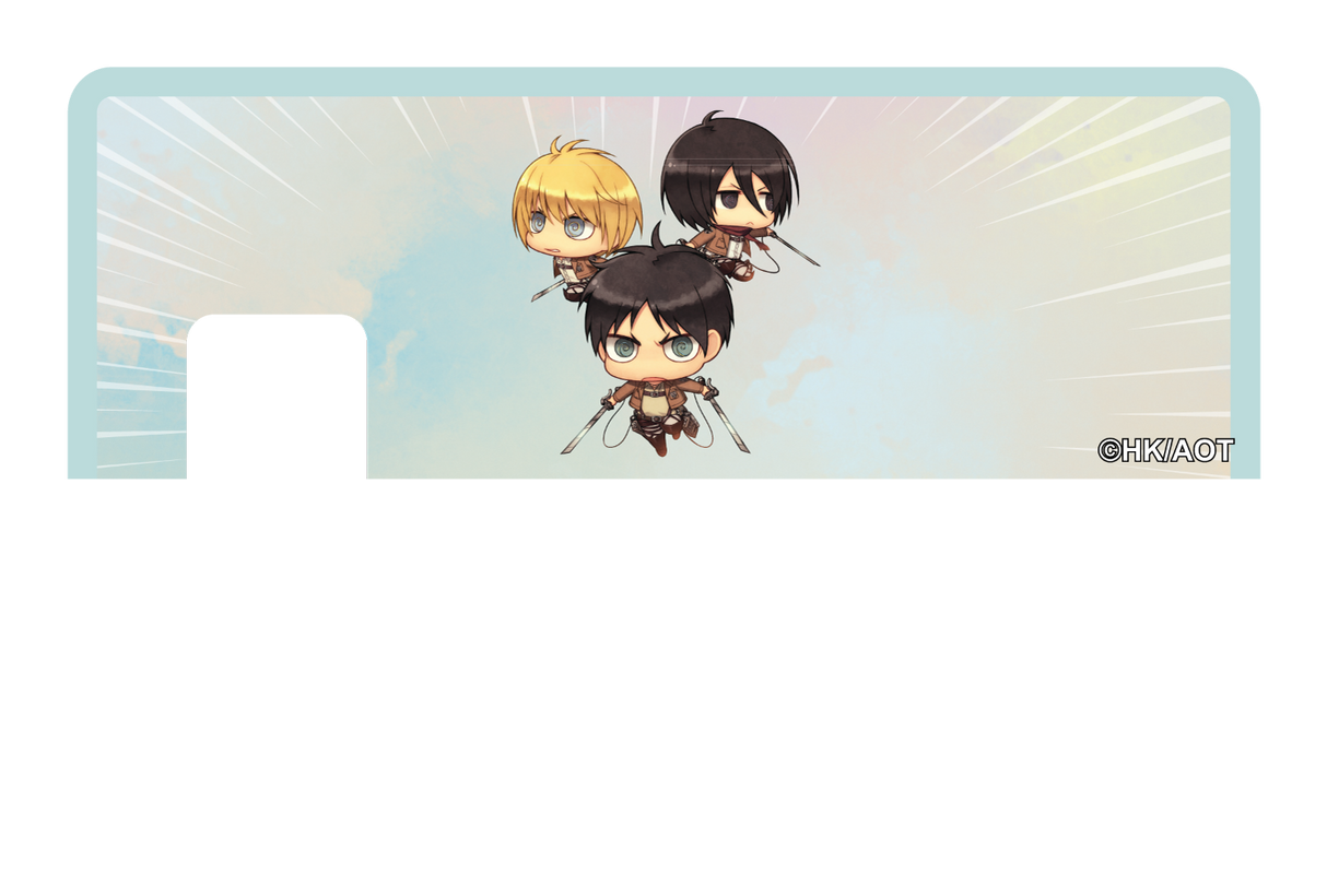 Chibi Squad - Card Covers - Attack on Titan - CUCU Covers