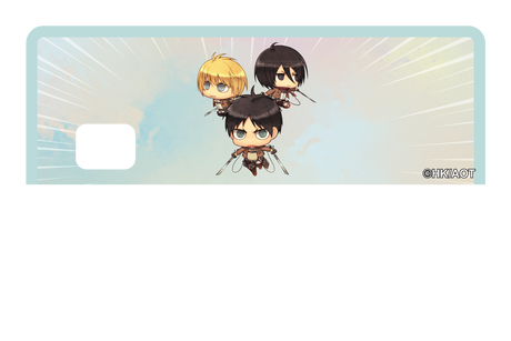 Chibi Squad - Card Covers - Attack on Titan - CUCU Covers