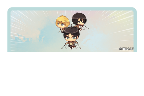 Chibi Squad - Card Covers - Attack on Titan - CUCU Covers