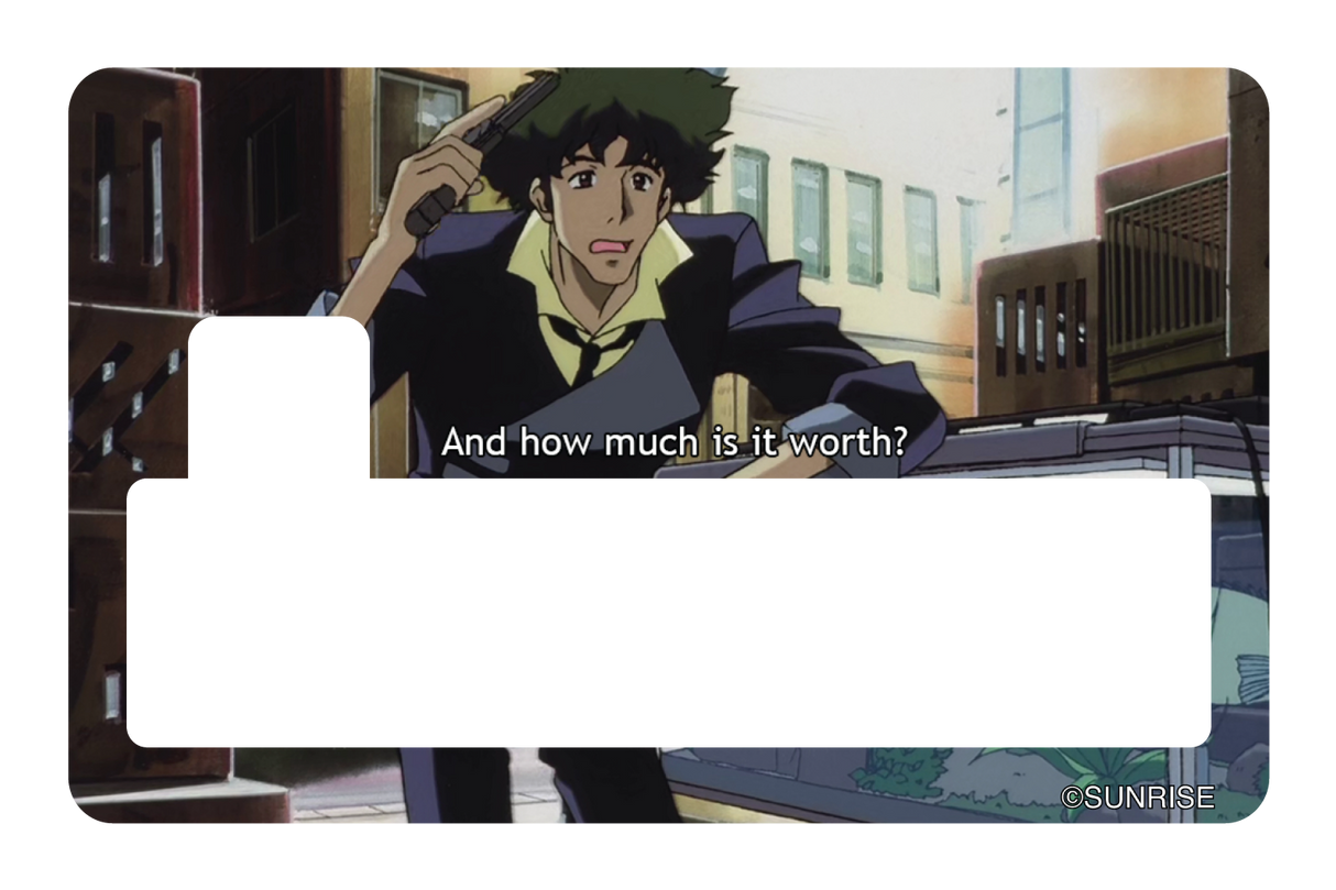 How much is it worth? - Card Covers - Cowboy Bebop - CUCU Covers