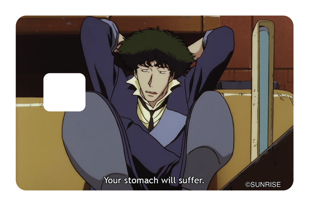 Your stomach will suffer - Card Covers - Cowboy Bebop - CUCU Covers