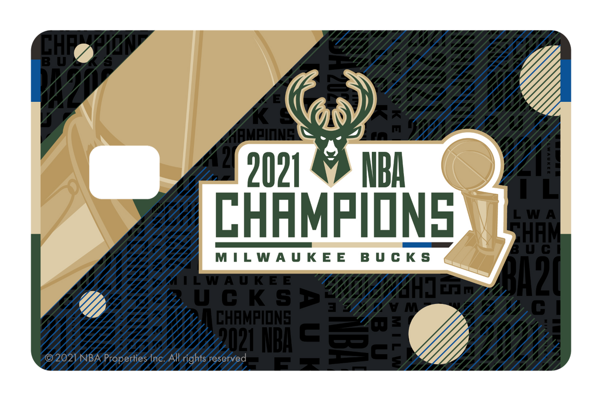 2021 NBA Champions: Milwaukee Bucks - Fear the Deer - Card Covers - NBALAB - CUCU Covers