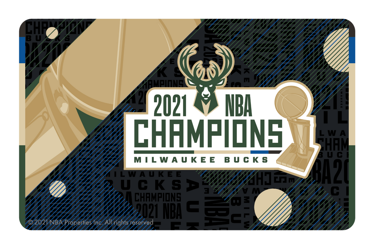 2021 NBA Champions: Milwaukee Bucks - Fear the Deer - Card Covers - NBALAB - CUCU Covers