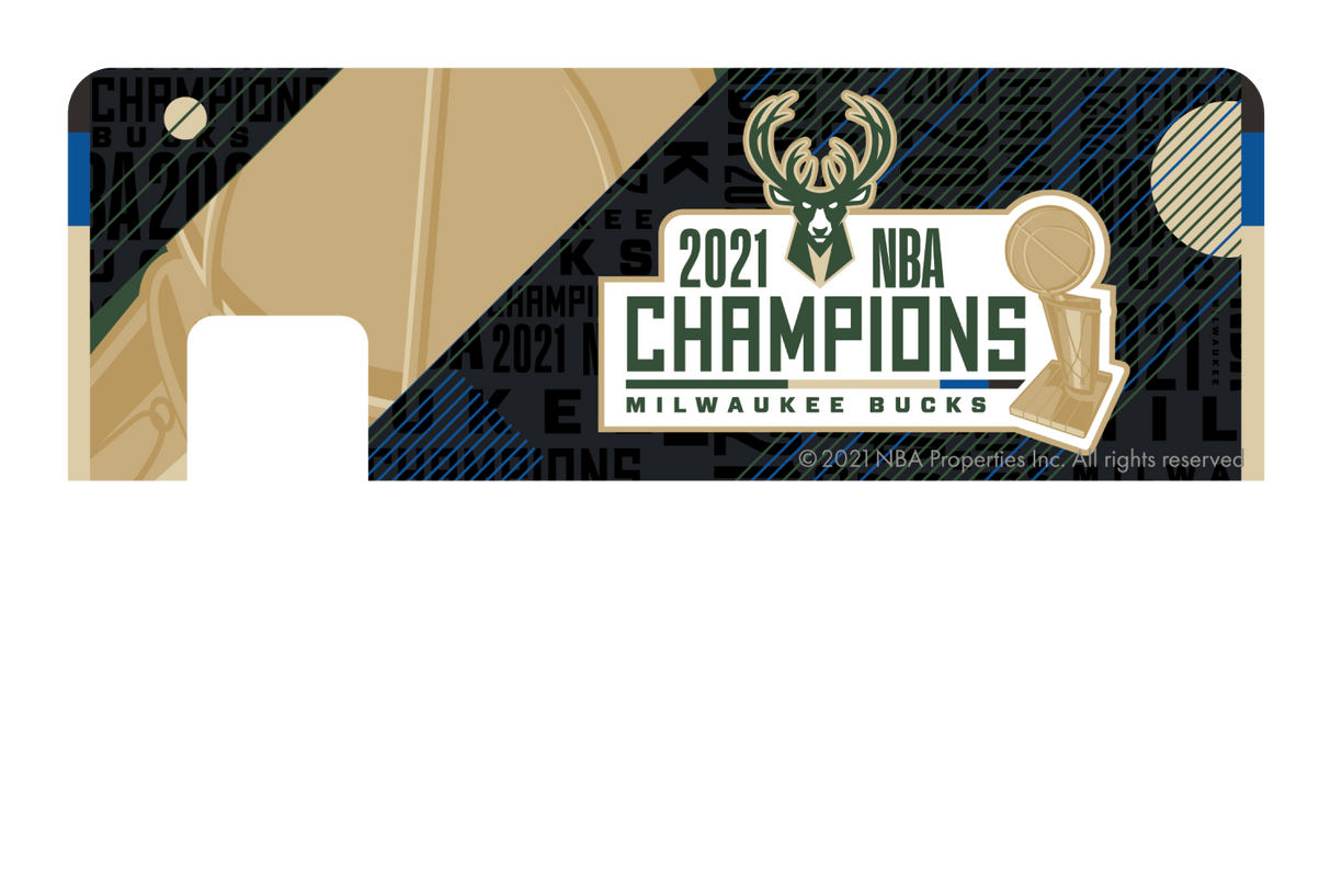 2021 NBA Champions: Milwaukee Bucks - Fear the Deer - Card Covers - NBALAB - CUCU Covers