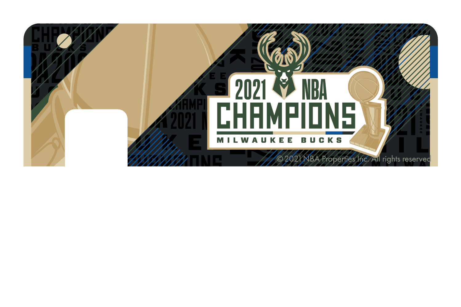 Milwaukee Bucks Junk Food 2021 NBA Finals Champions Mickey Mouse