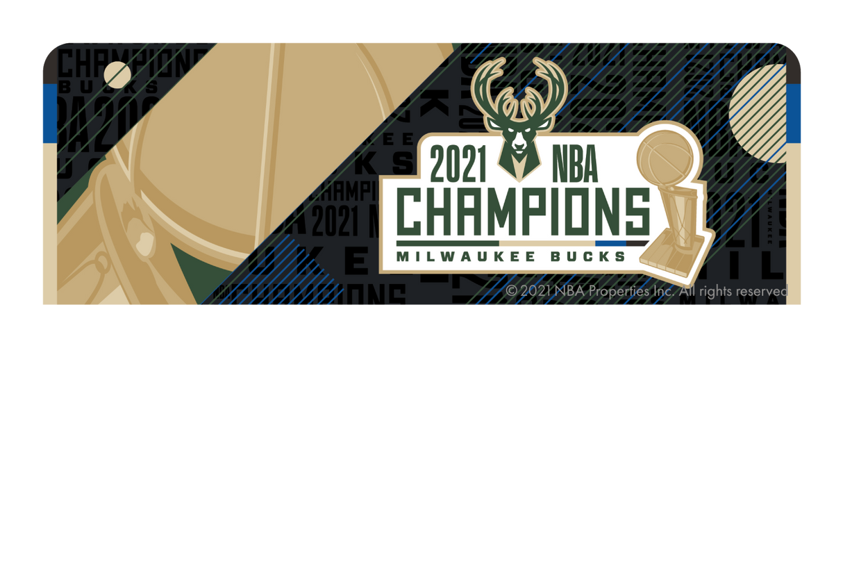 2021 NBA Champions: Milwaukee Bucks - Fear the Deer - Card Covers - NBALAB - CUCU Covers