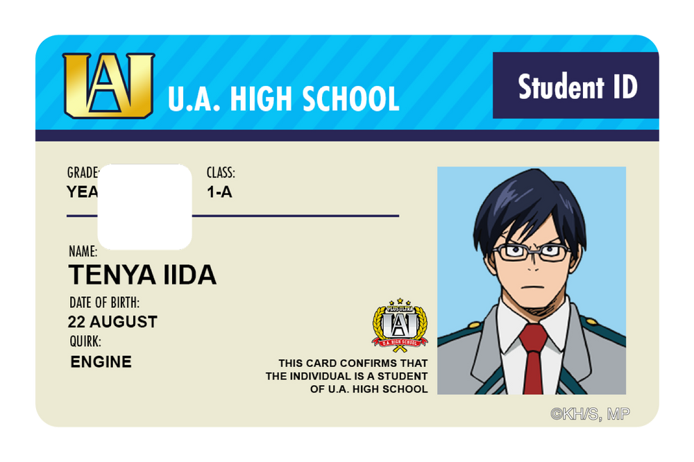Student ID - Tenya Iida
