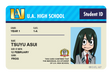 Student ID - Tsuyu Asui - Card Covers - My Hero Academia - CUCU Covers