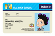 Student ID - Minoru Mineta - Card Covers - My Hero Academia - CUCU Covers