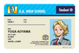 Student ID - Yuga Aoyama - Card Covers - My Hero Academia - CUCU Covers