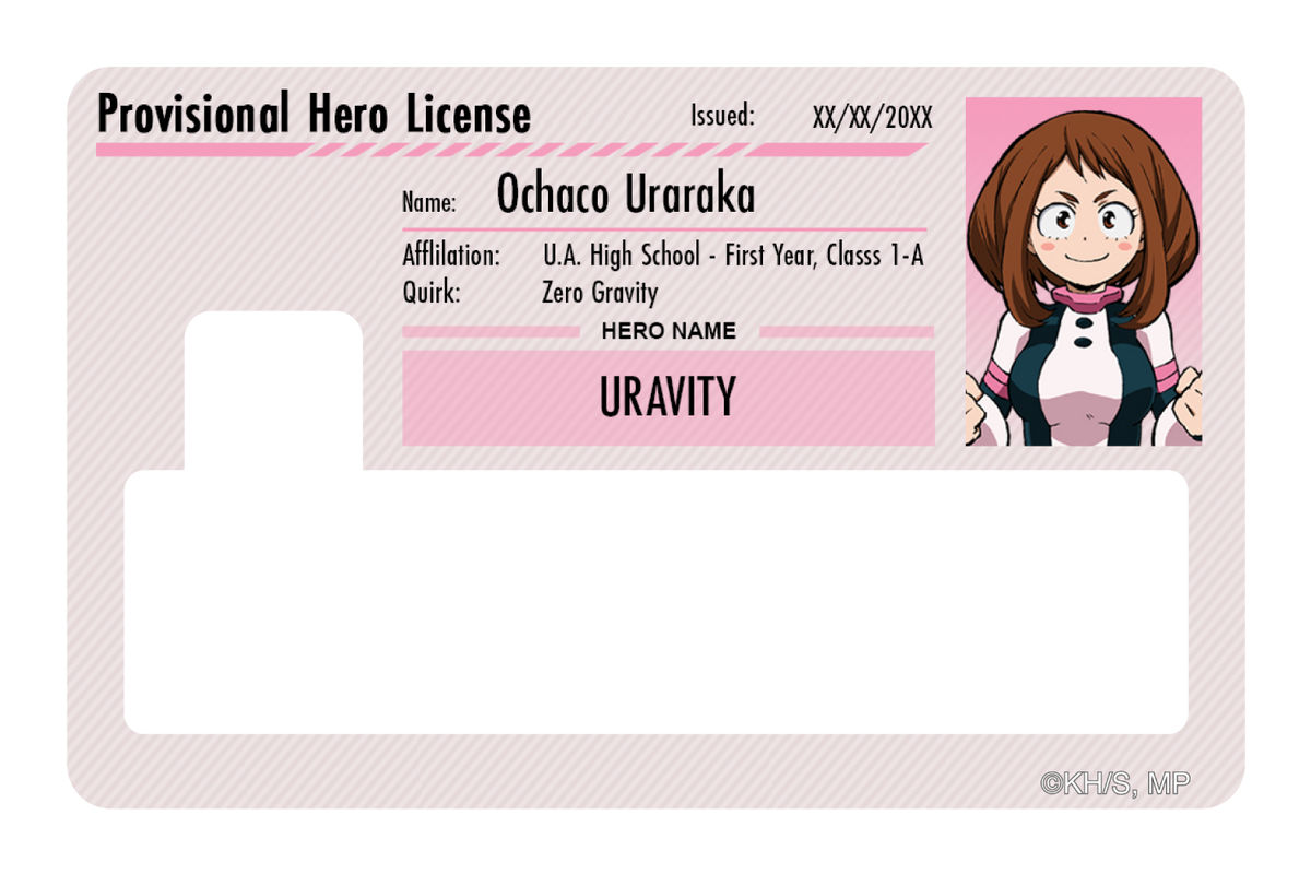 Hero License - Ochaco Uraraka