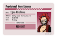 Hero License - Eijiro Kirishima - Card Covers - My Hero Academia - CUCU Covers