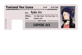 Hero License - Kyoka Jiro