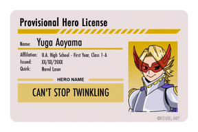 Hero License - Yuga Aoyama