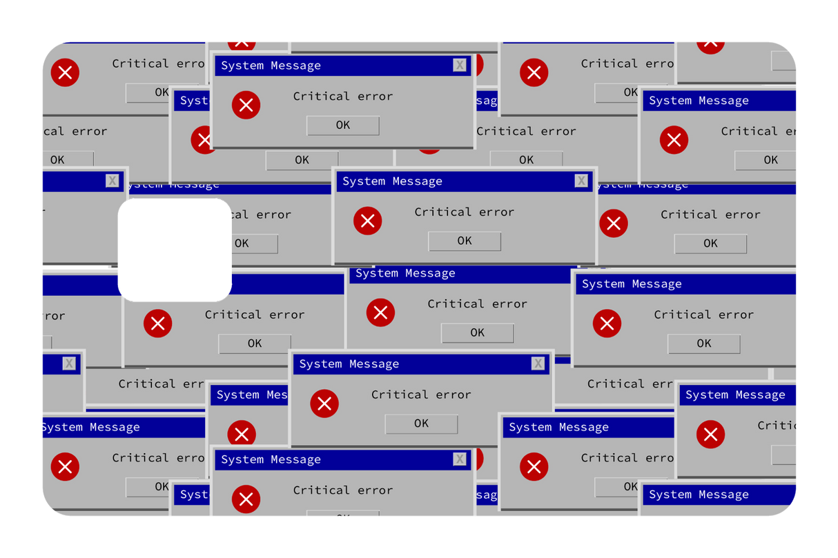 Critical Error - Card Covers - Originals - CUCU Covers