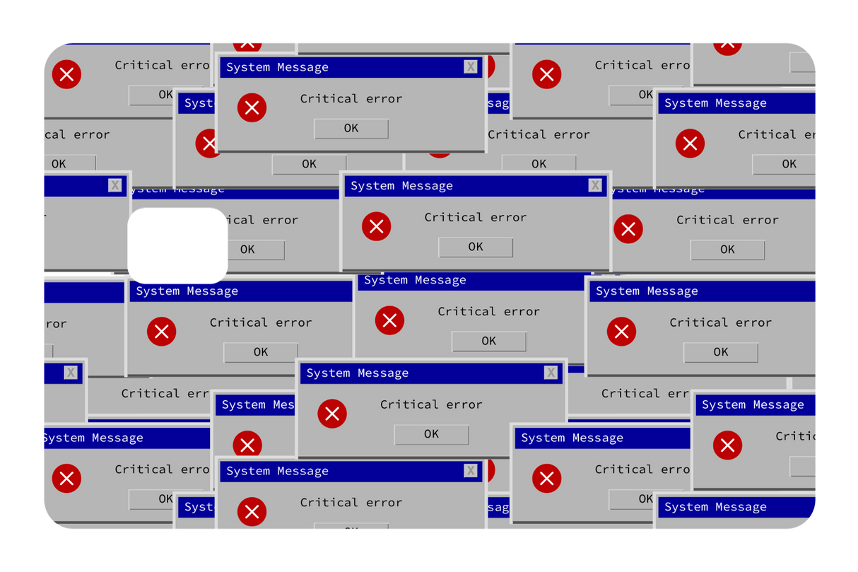 Critical Error - Card Covers - Originals - CUCU Covers