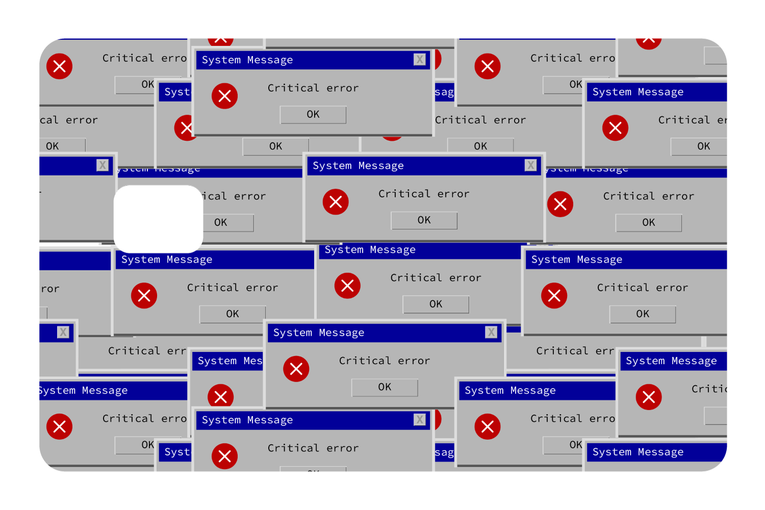 Critical Error - Card Covers - Originals - CUCU Covers