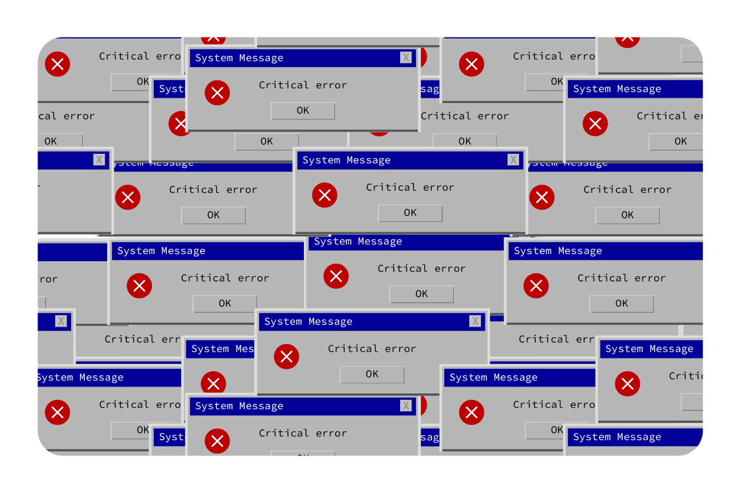 Critical Error - Card Covers - Originals - CUCU Covers