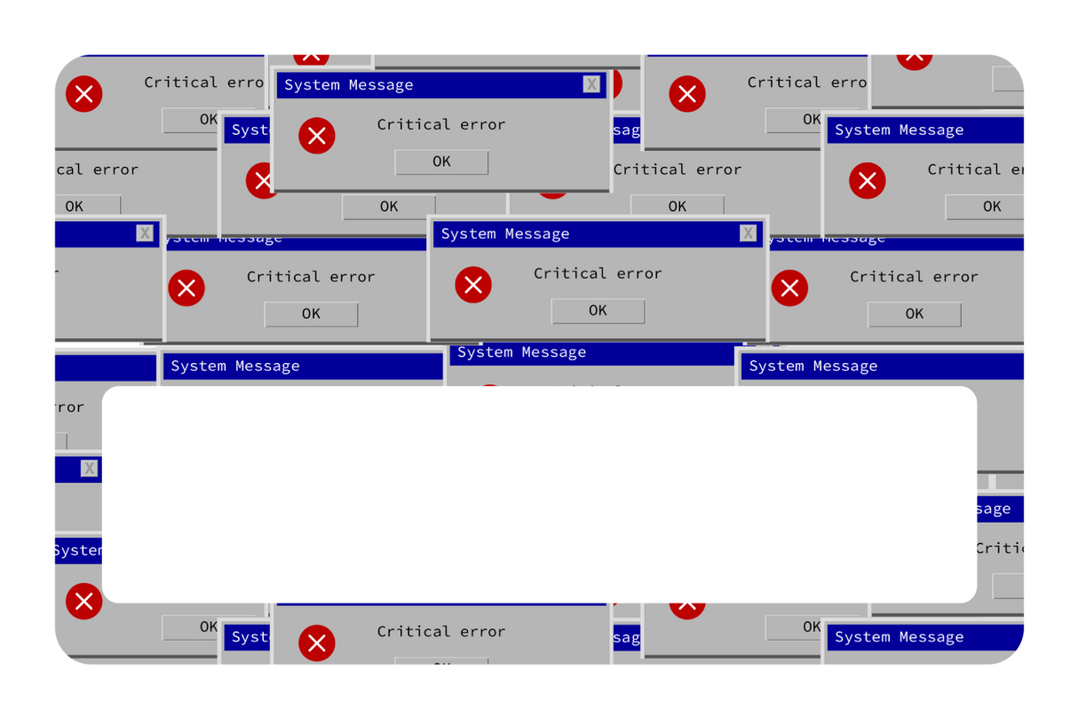 Critical Error - Card Covers - Originals - CUCU Covers