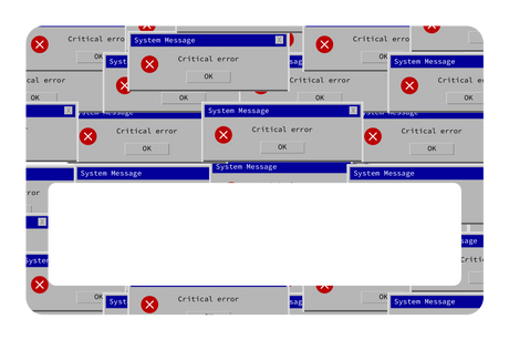Critical Error - Card Covers - Originals - CUCU Covers