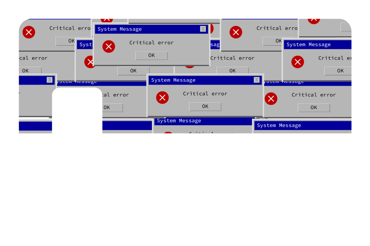 Critical Error - Card Covers - Originals - CUCU Covers