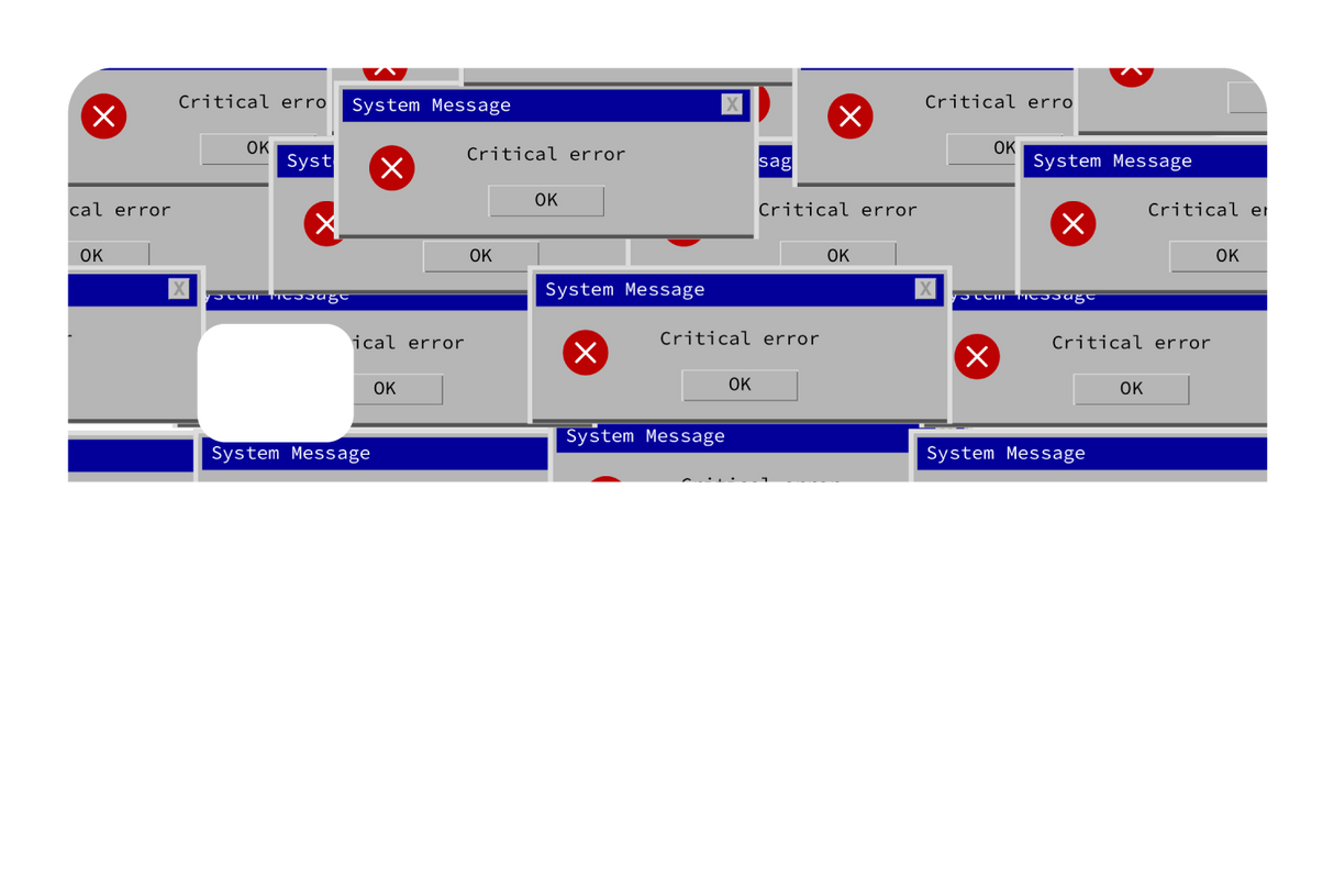 Critical Error - Card Covers - Originals - CUCU Covers