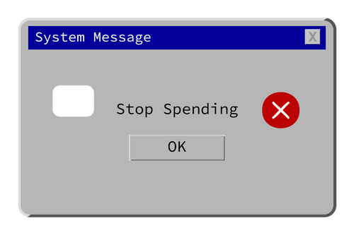 Stop Spending - Card Covers - Originals - CUCU Covers