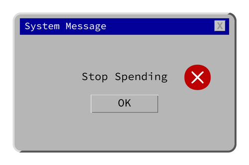 Stop Spending - Card Covers - Originals - CUCU Covers