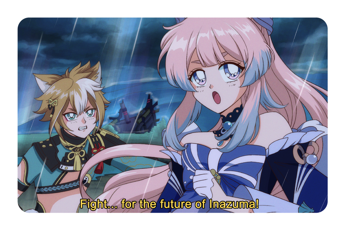 Fighting for Inazuma