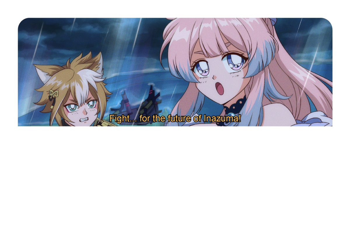 Fighting for Inazuma