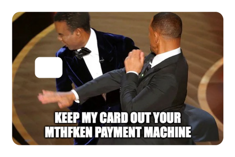 Keep my card out