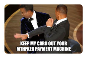 Keep my card out