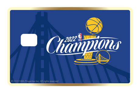 2022 NBA Champions: Golden State Warriors - Gold Ring