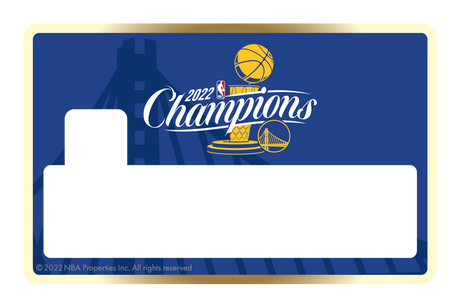 2022 NBA Champions: Golden State Warriors - Gold Ring