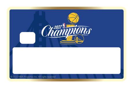 2022 NBA Champions: Golden State Warriors - Gold Ring