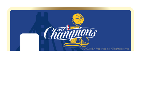 2022 NBA Champions: Golden State Warriors - Gold Ring