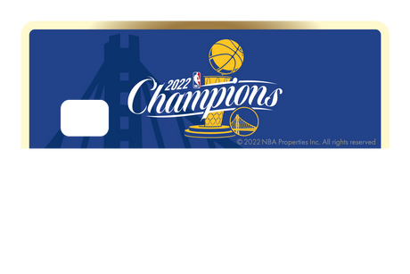 2022 NBA Champions: Golden State Warriors - Gold Ring