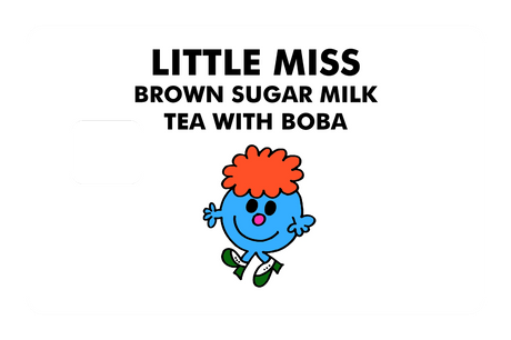 Little Miss Brown Sugar Milk Boba Tea